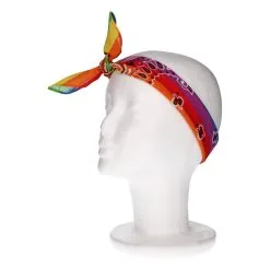 4 Het Moment Politiepet Met Ketting -Schminke Speciaalzaak Bandana regenboog 2
