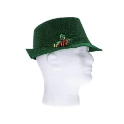 Diadeem Rendiergewei Holografisch -Schminke Speciaalzaak Hoed glitter kerst groen 2 scaled