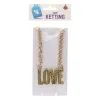 4 Het Moment Wensflesjes (WS219) -Schminke Speciaalzaak Ketting love 869