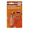 Wauw Stropdas Oranje -Schminke Speciaalzaak Make up stick Rood wit blauw