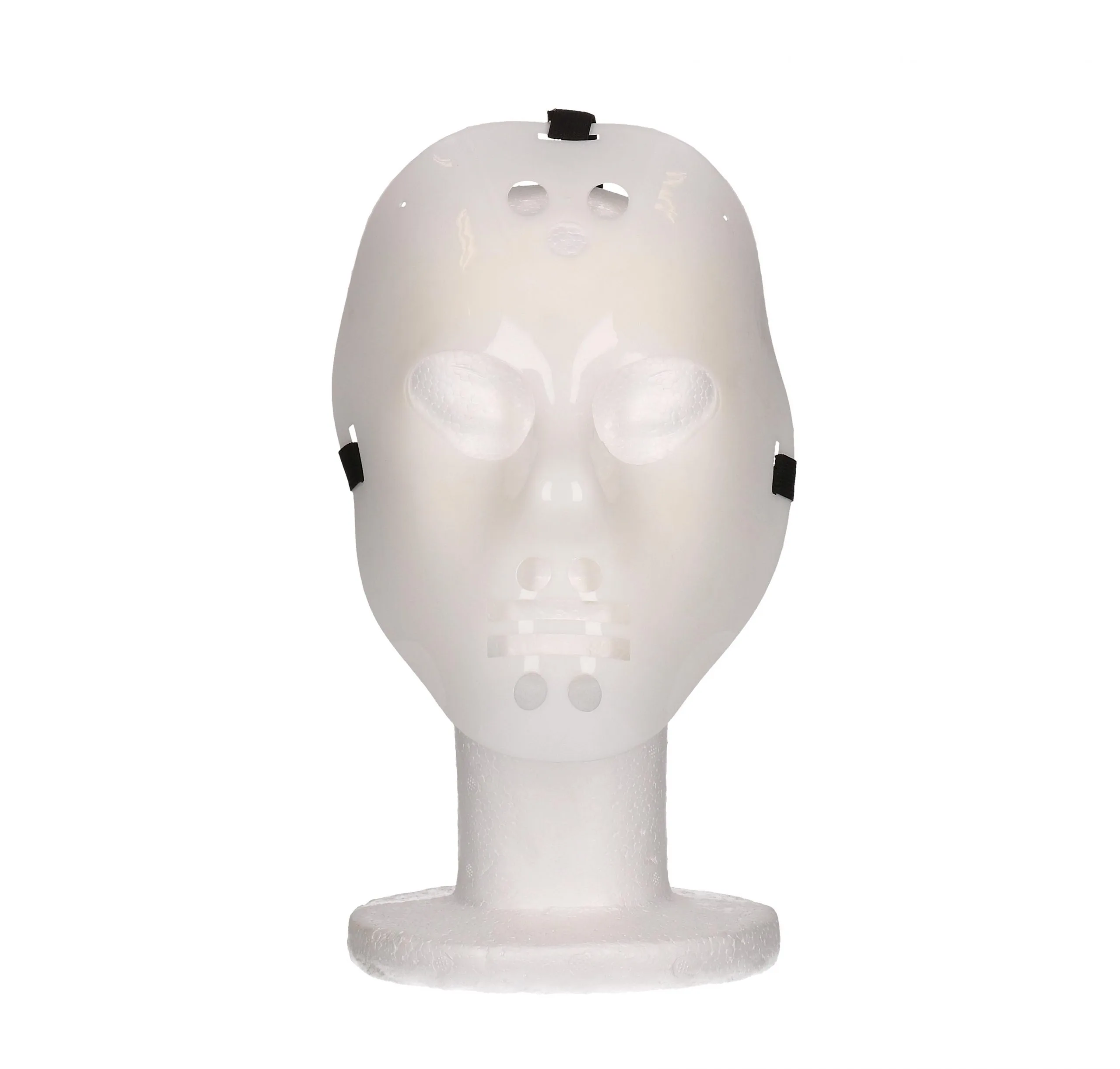 Masker | Wit met zwarte ogen 3 Masker | Wit met zwarte ogen