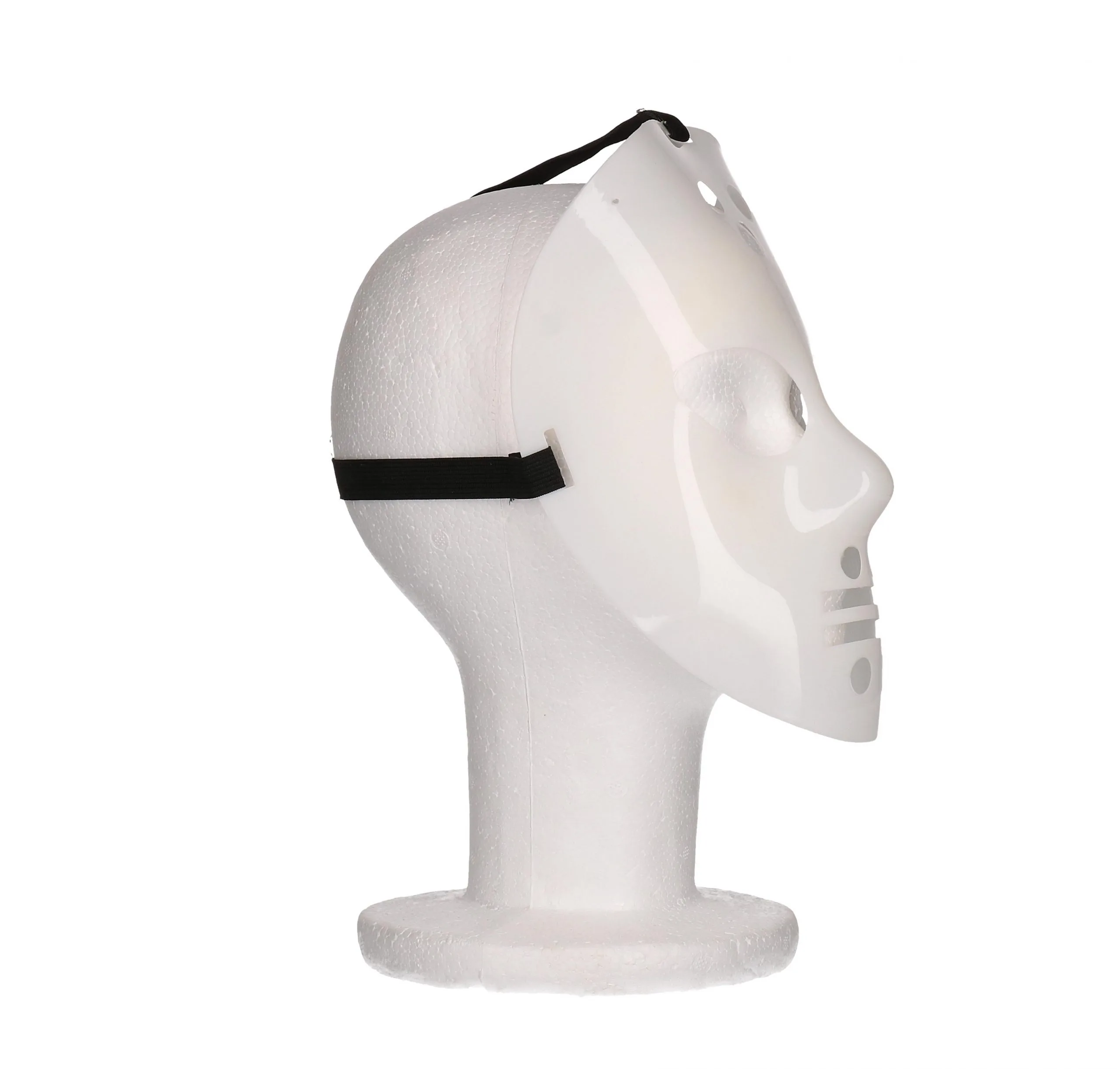 Masker | Wit met zwarte ogen 4 Masker | Wit met zwarte ogen - Afbeelding 2