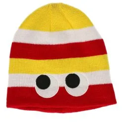 Zweetbandjes Rood Wit Geel -Schminke Speciaalzaak Muts rood wit geel 2 scaled