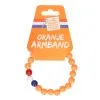 Wij Zijn Holland Tutu Oranje Kindermaat -Schminke Speciaalzaak Oranje armband
