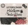 4 Het Moment Wie O Wie ? -Schminke Speciaalzaak Sint zwart wit letterslinger welkom sinterklaas