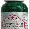 Amerikan Body Art Liquid Bling Emerald Green -Schminke Speciaalzaak amerikan body art liquid bling emerald green