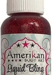 Amerikan Body Art Liquid Bling Firetruck Red