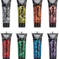 Moon Creations Chunky Glitter Gel Classic Koper Brons -Schminke Speciaalzaak chunky glitter gel classic koper brons 3