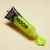 Moon Creations Chunky Glitter Gel Neon Geel -Schminke Speciaalzaak chunky glitter gel neon geel
