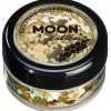 Moon Creations Chunky Glitter Holographic Goud 1 Moon Creations Chunky Glitter Holographic Goud -Schminke Speciaalzaak chunky glitter holographic goud