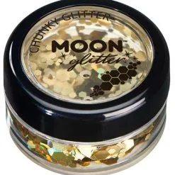 Moon Creations Chunky Glitter Holographic Goud