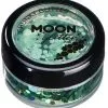 Moon Creations Chunky Glitter Holographic Groen -Schminke Speciaalzaak chunky glitter holographic groen