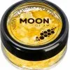 Moon Creations Chunky Glitter Neon UV Goud Geel -Schminke Speciaalzaak chunky glitter neon uv goud geel