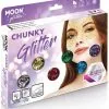 Moon Creations Chunky Glitter Set Classic Met Losse Gel -Schminke Speciaalzaak chunky glitter set classic met losse gel