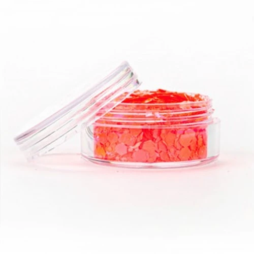 Chunky Glitter Superstar Fluor Oranje 3 Chunky Glitter Superstar Fluor Oranje