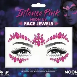 Moon Creations Face Jewels Neon UV Intense Pink
