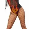Fever Flame Bodysuit -Schminke Speciaalzaak fever flame bodysuit