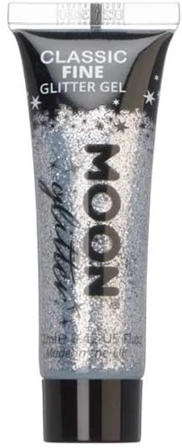 Moon Creations Fine Glitter Gel Classic Zilver 3 Moon Creations Fine Glitter Gel Classic Zilver