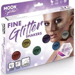Moon Creations Fine Glitter Shakers Classic Voordeelset