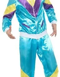 Smiffy's Fout Trainingspak Heren Blauw