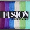 FUSION BODY ART Fusion Rainbow Cake Mermaid Dreams 50 Gram -Schminke Speciaalzaak fusion rainbow cake mermaid dreams 50 gram