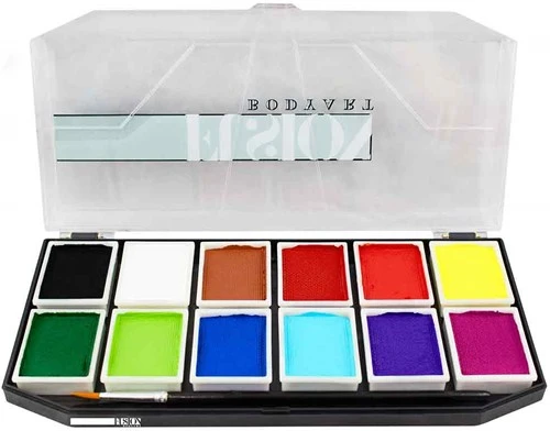 FUSION BODY ART Fusion Schmink Sampler Palette 3 FUSION BODY ART Fusion Schmink Sampler Palette