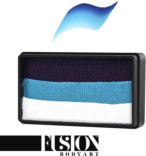 FUSION BODY ART Fusion Splitcake Schmink Snow Queen 30 Gram 4 FUSION BODY ART Fusion Splitcake Schmink Snow Queen 30 Gram - Afbeelding 2