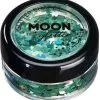 Moon Creations Glitter Shapes Holographic Groen -Schminke Speciaalzaak glitter shapes holographic groen