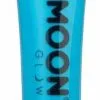 Moon Creations Glow In The Dark Face En Body Paint Blauw 1 Moon Creations Glow In The Dark Face En Body Paint Blauw -Schminke Speciaalzaak glow in the dark face en body paint blauw