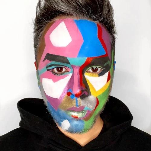 Grimas Liquid Make-up Pure Bruin 4 Grimas Liquid Make-up Pure Bruin - Afbeelding 2