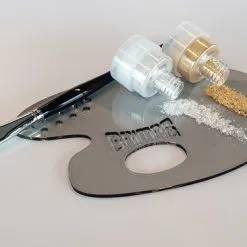 Grimas Shimmer Flakes Zilver -Schminke Speciaalzaak grimas shimmer flakes zilver 2