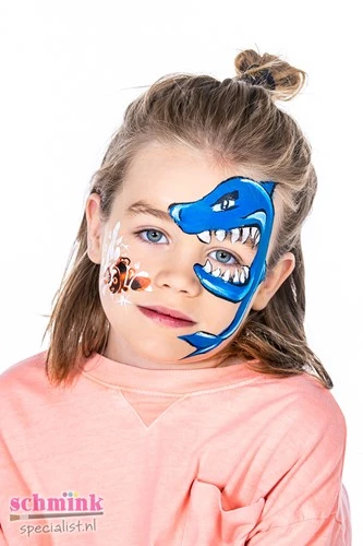 Grimas Water Make-up Pure 301 Donkerblauw 4 Grimas Water Make-up Pure 301 Donkerblauw - Afbeelding 2