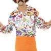 Smiffy's Groovy Hippie Heren Blouse -Schminke Speciaalzaak groovy hippie heren blouse
