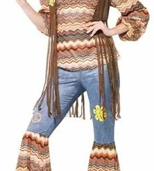 Smiffy's Harmony Hippie Dames Carnavalskostuum