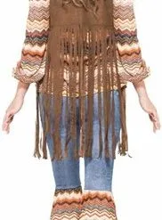 Smiffy's Harmony Hippie Dames Carnavalskostuum -Schminke Speciaalzaak harmony hippie dames carnavalskostuum 3