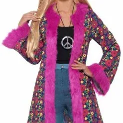 Smiffy's Hippie Dames Carnavalsjas