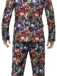 Stand Out Suits Horror Clown Herenkostuum -Schminke Speciaalzaak horror clown herenkostuum 3