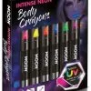 Moon Creations Intense Neon Body Crayons Voordeelset -Schminke Speciaalzaak intense neon body crayons voordeelset