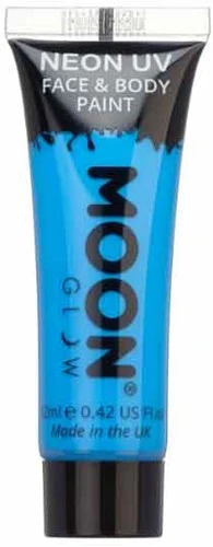 Moon Creations Intense Neon Face And Body Paint Blauw 12ml 3 Moon Creations Intense Neon Face And Body Paint Blauw 12ml