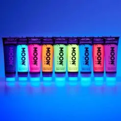 Moon Creations Intense Neon Face And Body Paint Roze 75ml -Schminke Speciaalzaak intense neon face and body paint roze 75ml 3