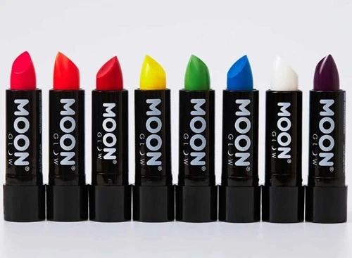 Moon Creations Intense Neon Lipstick Wit 4 Moon Creations Intense Neon Lipstick Wit - Afbeelding 2