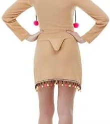 Smiffy's Lama Dames Carnavalskostuum -Schminke Speciaalzaak lama dames carnavalskostuum 3