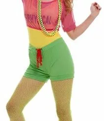 Smiffy's Lets Get Physical Carnavals Dameskostuum