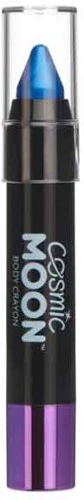 Moon Creations Metallic Body Crayons Schminkstift Blauw