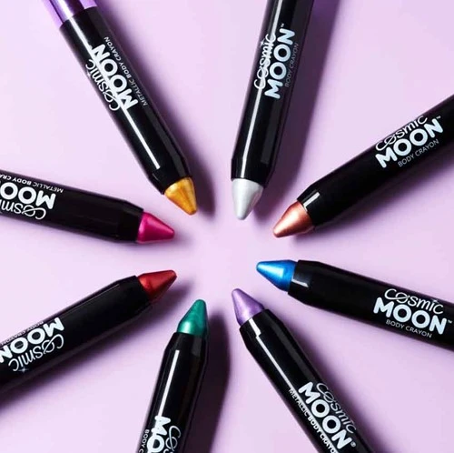 Moon Creations Metallic Body Crayons Set 4 Moon Creations Metallic Body Crayons Set - Afbeelding 2