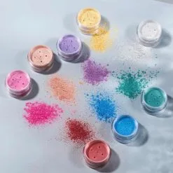 Moon Creations Metallic Pigment Shaker Blauw -Schminke Speciaalzaak metallic pigment shaker blauw 3