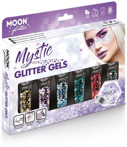 Moon Creations Mystic Glitter Gels Voordeelset 3 Moon Creations Mystic Glitter Gels Voordeelset