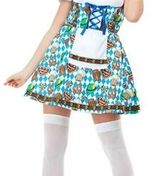 Smiffy's Oktoberfeest Biermeisje Jurkje Dames