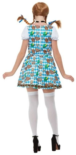 Smiffy's Oktoberfeest Biermeisje Jurkje Dames 5 Smiffy's Oktoberfeest Biermeisje Jurkje Dames - Afbeelding 3