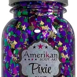 Amerikan Body Art Pixie Paint Glittergel Mardi Gras